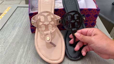 replica tory burch sandals|Tory Burch miller inspired sandals.